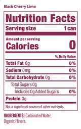 Nixie - Black Cherry Lime Sparkling Water