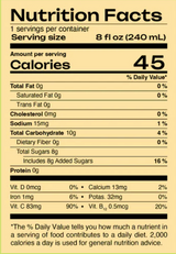 OOSO - Green Tea Mint Lime Sparkling Tea