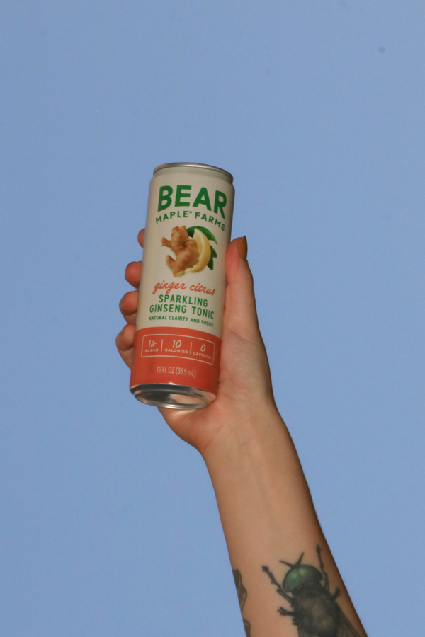 Bear Maple Farms - Ginger Citrus Sparkling Ginseng Tonic