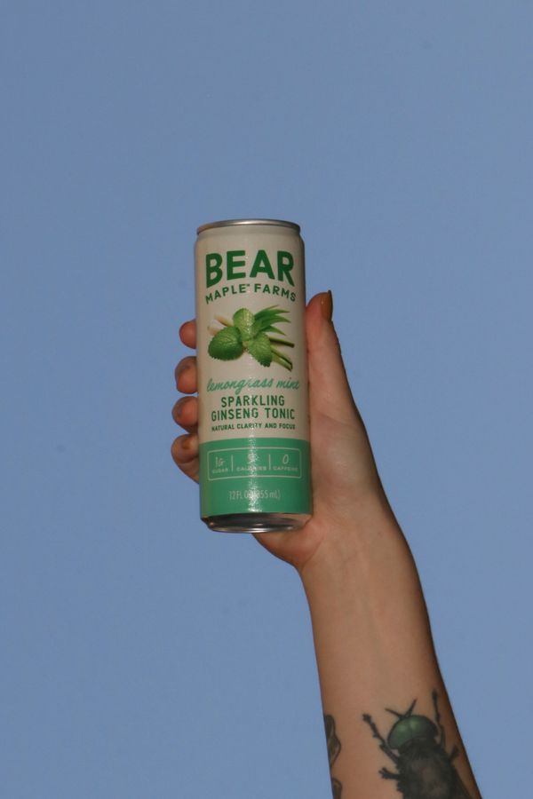 Bear Maple Farms - Lemongrass Mint Sparkling Ginseng Tonic