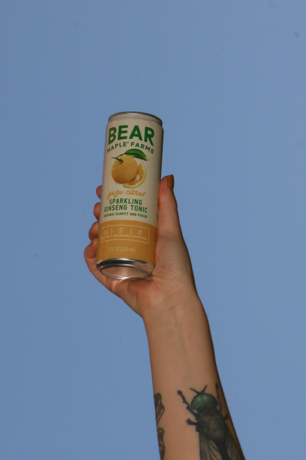 Bear Maple Farms - Yuzu Citrus Sparkling Ginseng Tonic
