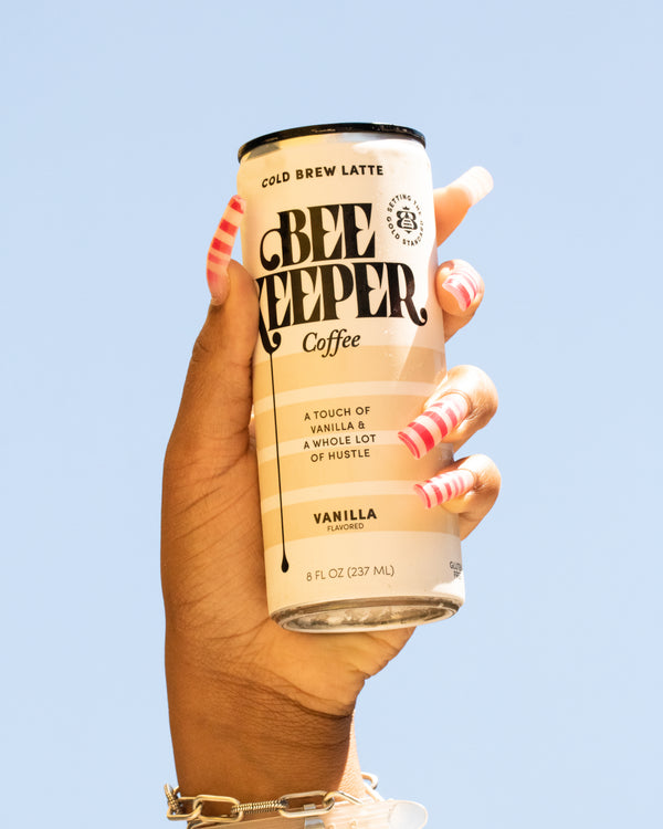 Beekeeper Coffee- Vanilla Cold Brew Latte