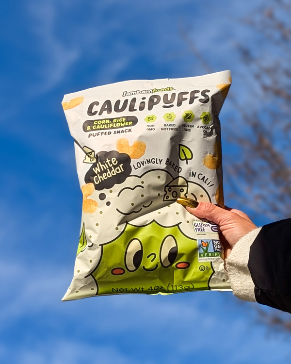 CauliPuffs - White Cheddar