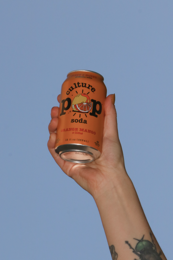Culture Pop - Orange Mango & Lime Probiotic Soda