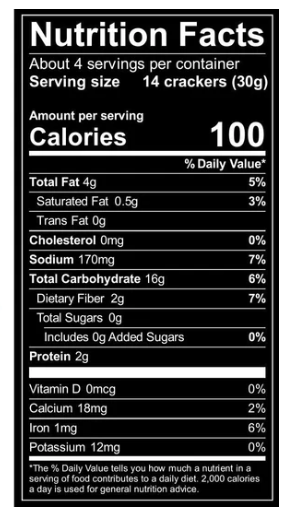 Every Body Eat - Sea Salt Chia Thins