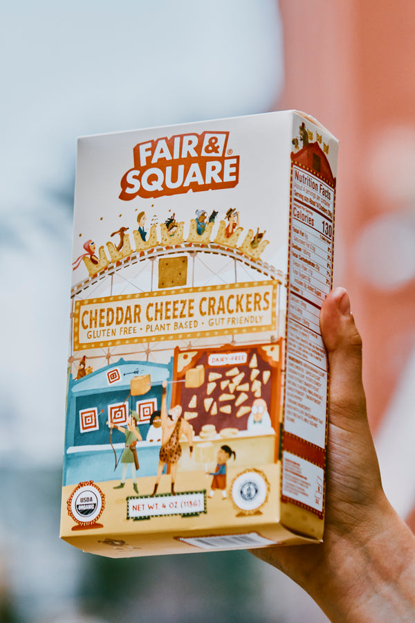 Fair and Square - Cheddar Cheeze Crackers