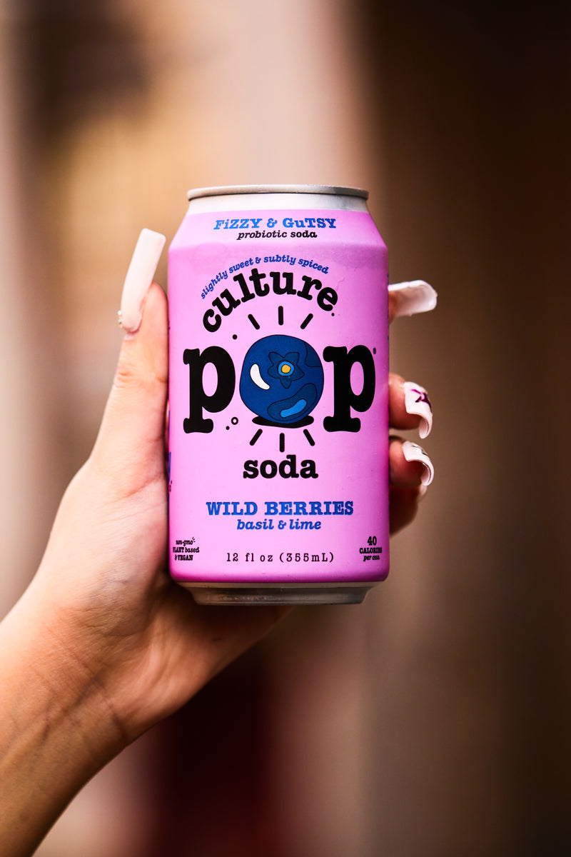Culture Pop - Wild Berries & Lime Probiotic Soda