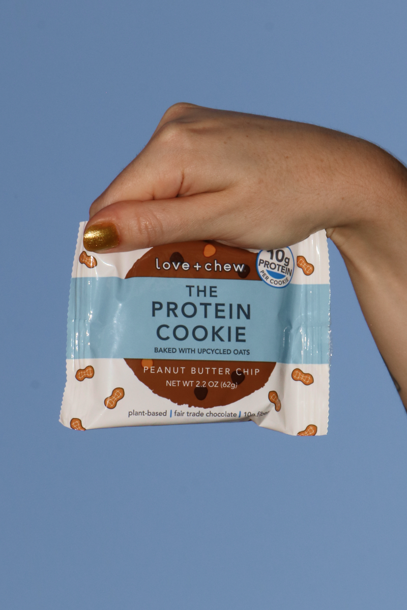 Love + Chew - Peanut Butter Chip Protein Cookie