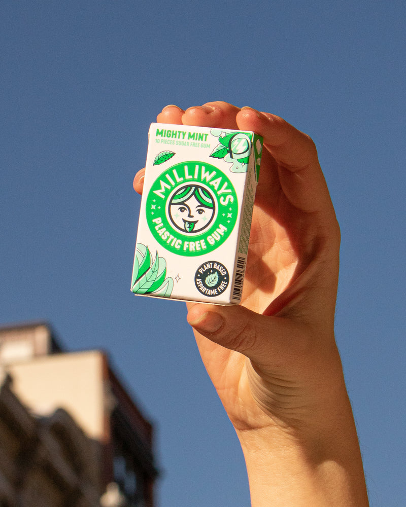 Milliways - Spearmint Plastic Free Gum