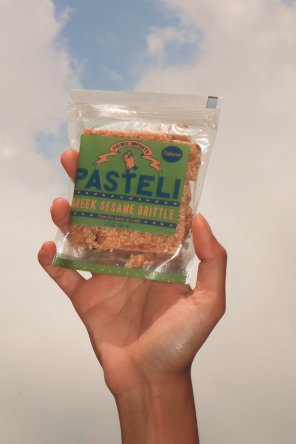 Primis Imports - Greek Pistachio Sesame Brittle