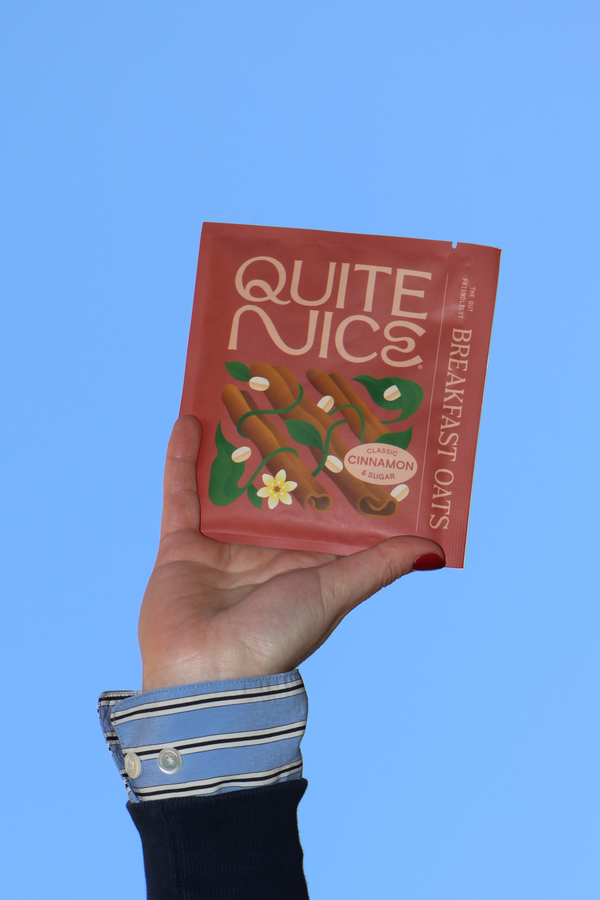 Quite Nice - Cinnamon & Maple Sugar Prebiotic Oatmeal