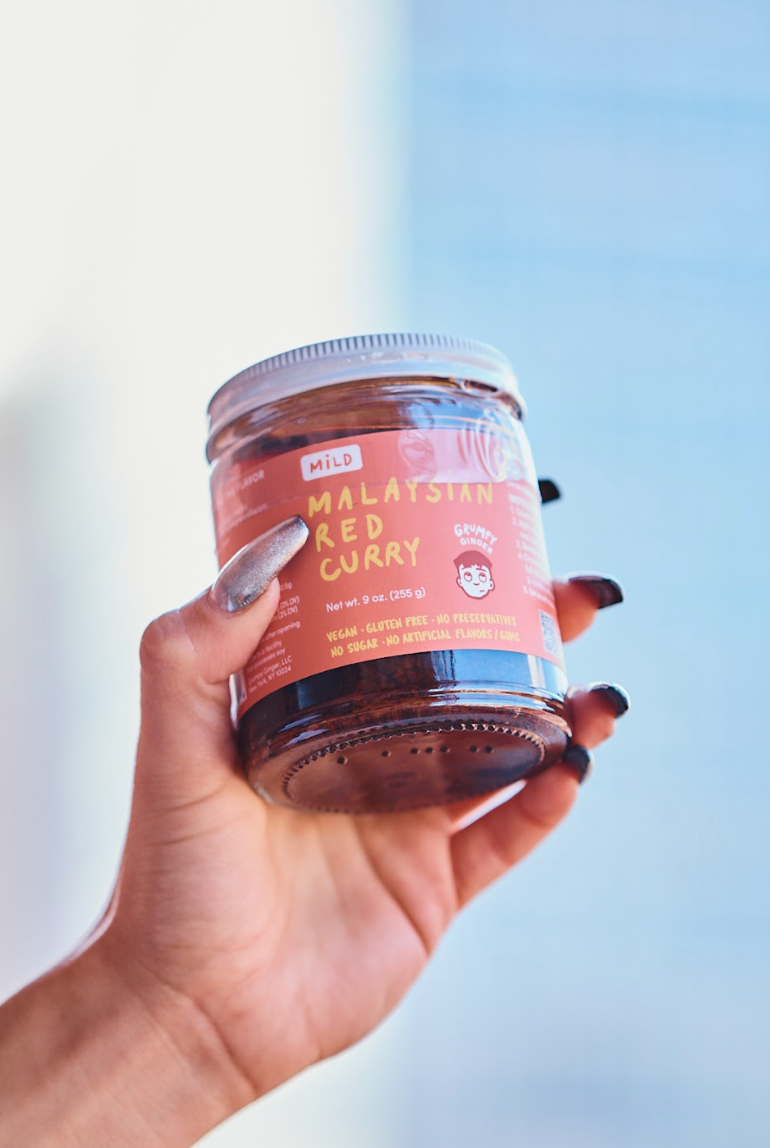 Grumpy Ginger - Malaysian Red Curry Paste Mild