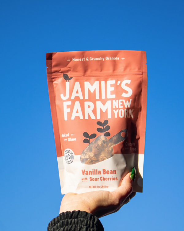 Jamie's Farm Granola - Vanilla Bean with Sour Cherries