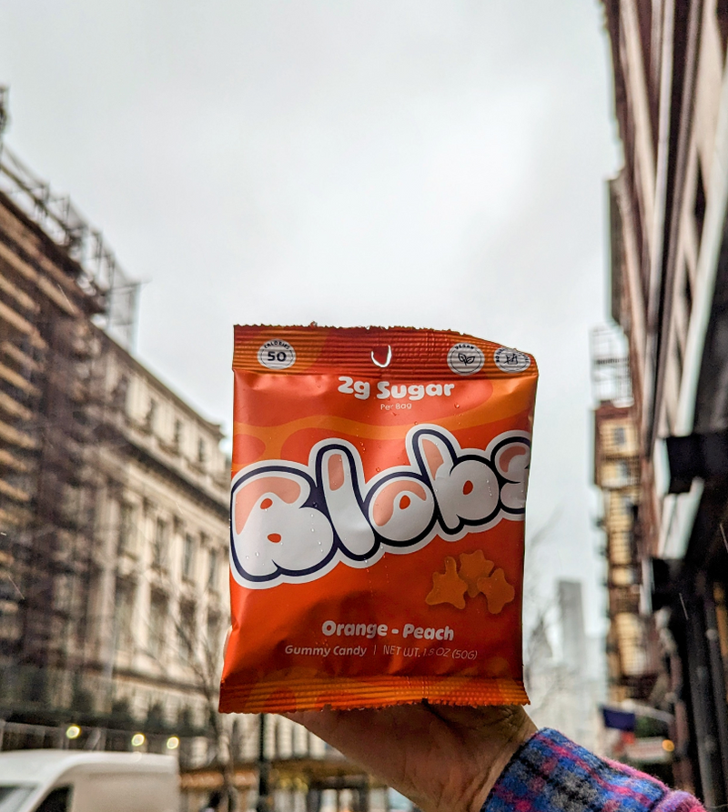 Blobs - Orange Peach