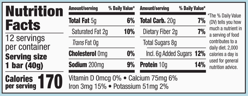Mezcla - Canadian Maple Blueberry Protein Bar