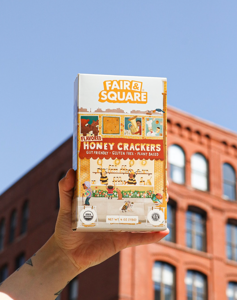 Fair & Square - Honey Flavored Crackers
