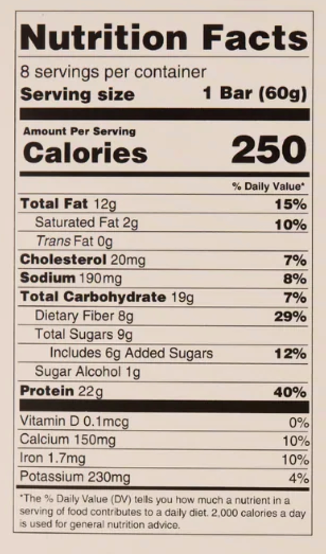 FUJI Bar - Matcha Protein Bar