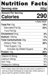 Love + Chew - Peanut Butter Chip Protein Cookie