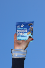 Tazzy - Dark Chocolate Vanilla Shortbread Cookie Bites