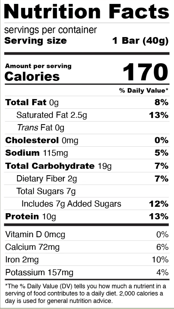 Mezcla - Japanese Matcha Vanilla Protein Bar