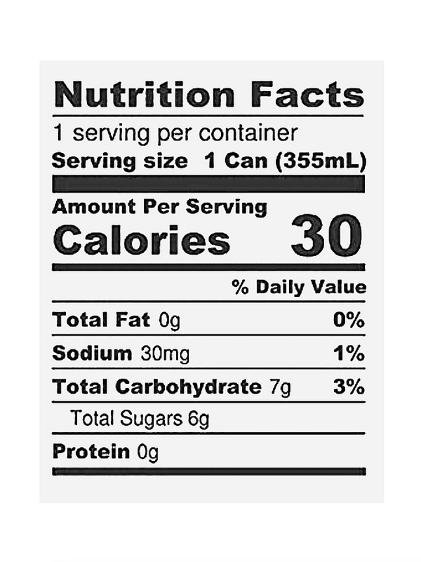 Ruby - Concord Grape Sparkling Hibiscus Water - 12 oz