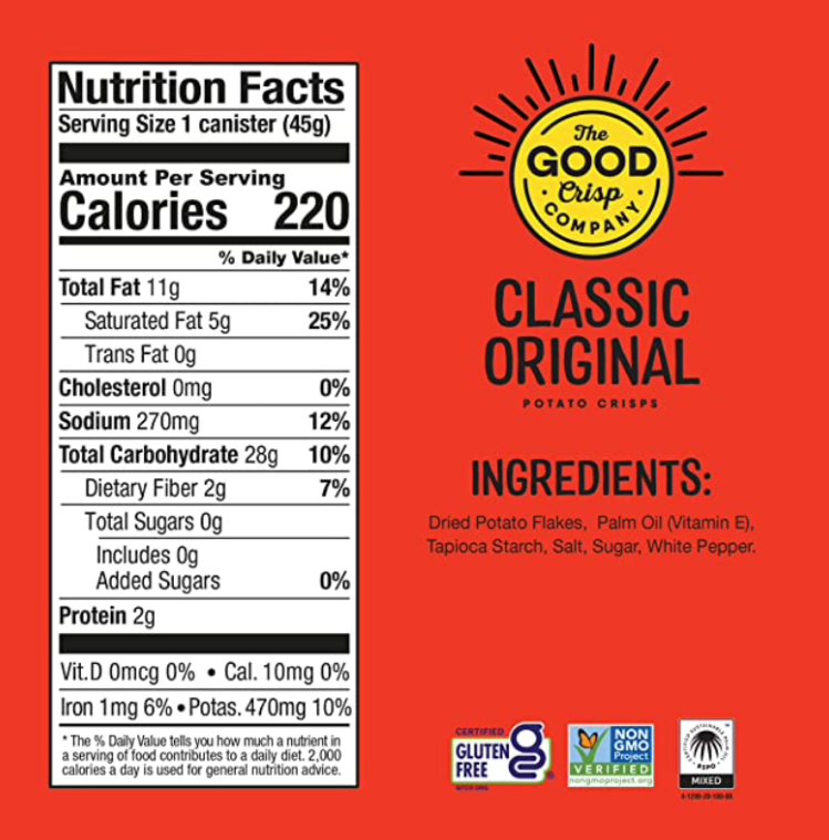 The Good Crisp Company - Classic - Small