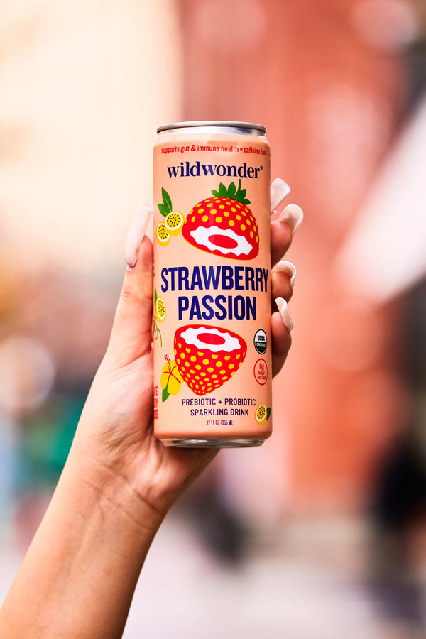 wildwonder - Strawberry Passion Sparkling Drink